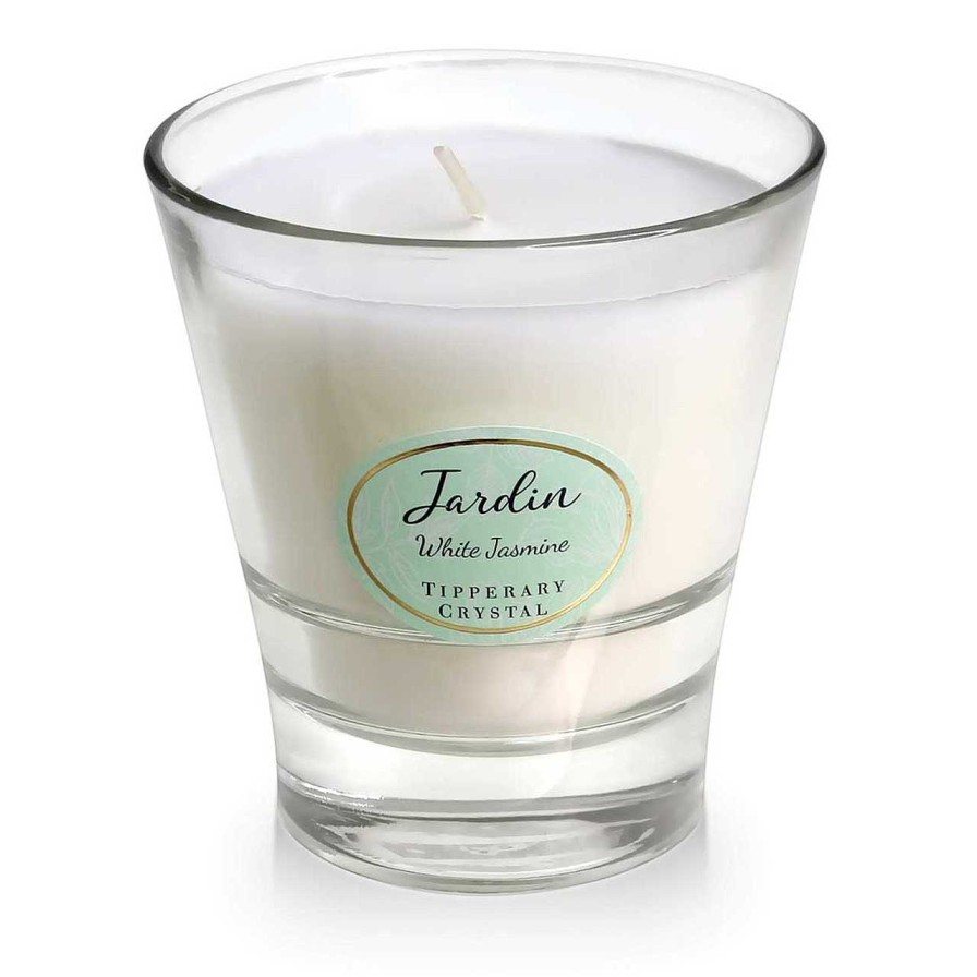 Homeware Tipperary Crystal | White Jasmine Jardin Collection Candle