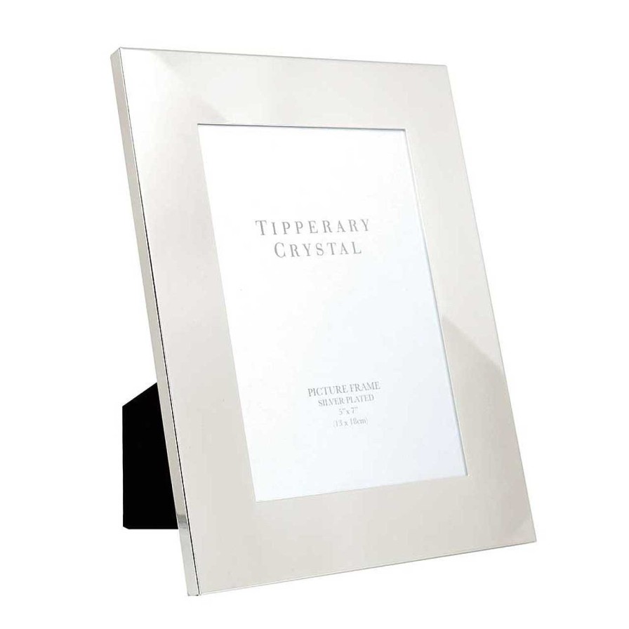 Homeware Tipperary Crystal Photo Frames | Silver Frame 3Cm Border 5 Inch X 7 Inch