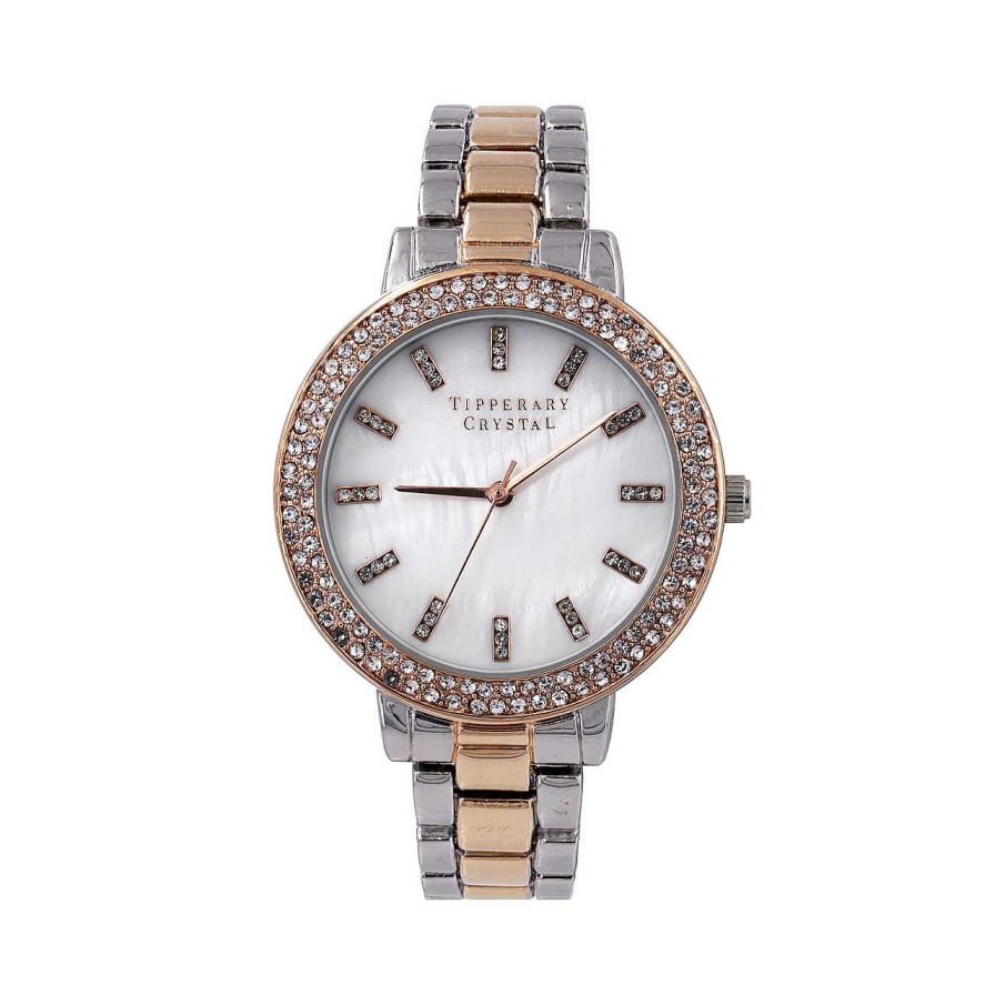 Jewellery Tipperary Crystal | Sophie Rose Gold Watch