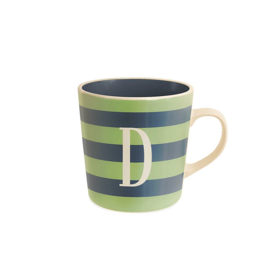 Homeware Tipperary Crystal Mugs | Tipperary Crystal Initial "D" Mug