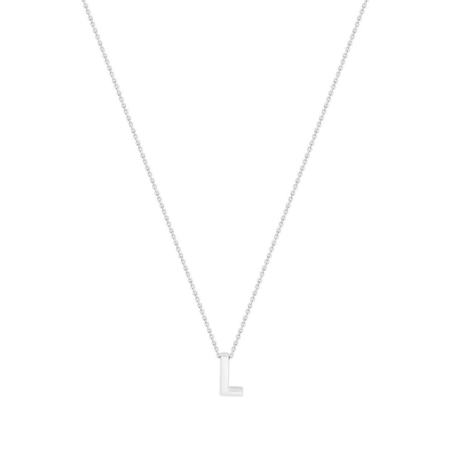 Jewellery Tipperary Crystal Diffusers | Sterling Silver Tipperary Letter "L" Pendant