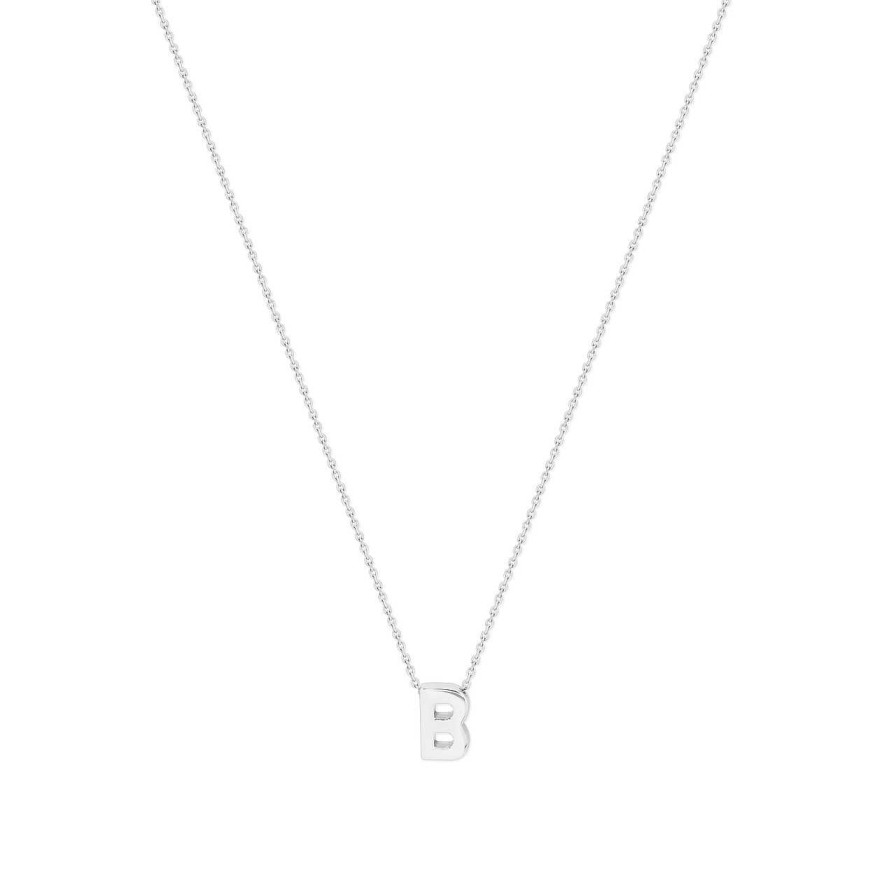 Jewellery Tipperary Crystal Diffusers | Sterling Silver Tipperary Letter "B" Pendant