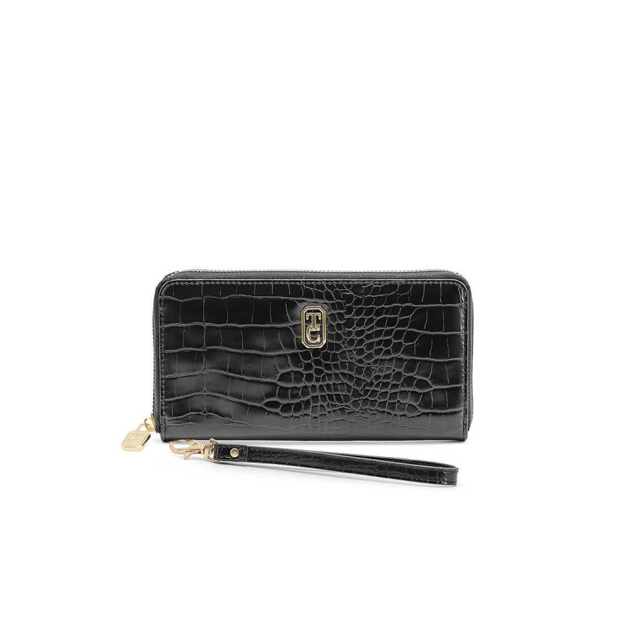 Handbags Tipperary Crystal Wallet | Peillon Wallet - Black