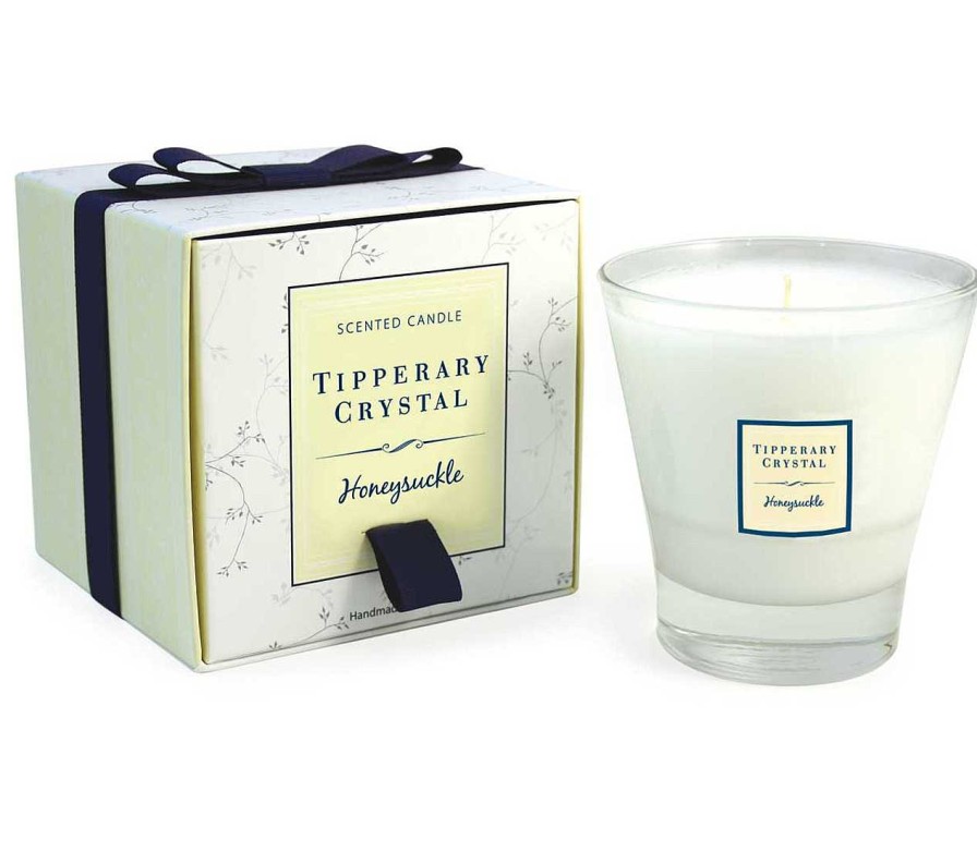 Homeware Tipperary Crystal | Honeysuckle Candle Filled Tumbler Glass