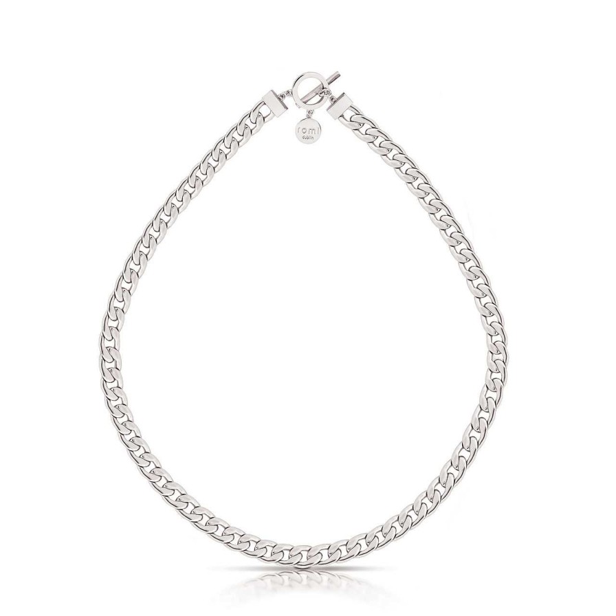 Jewellery Romi Dublin | Romi Silver Curb Chain Necklace