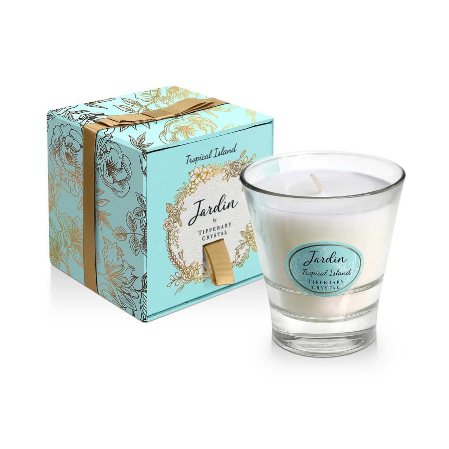 Homeware Tipperary Crystal | Jardin Collection Candle - Tropical Island - New 2022