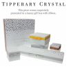 Jewellery Tipperary Crystal | Noir Diamond Stud Earrings Rose Gold