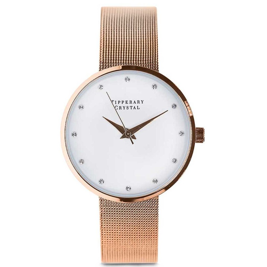 Jewellery Tipperary Crystal | Ultimito Rose Gold Watch