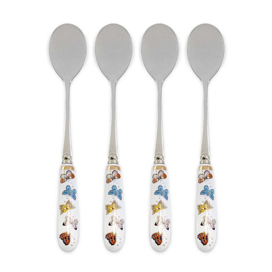 Homeware Butterfly Mugs | Butterfly Dessert Spoons Set Of 4