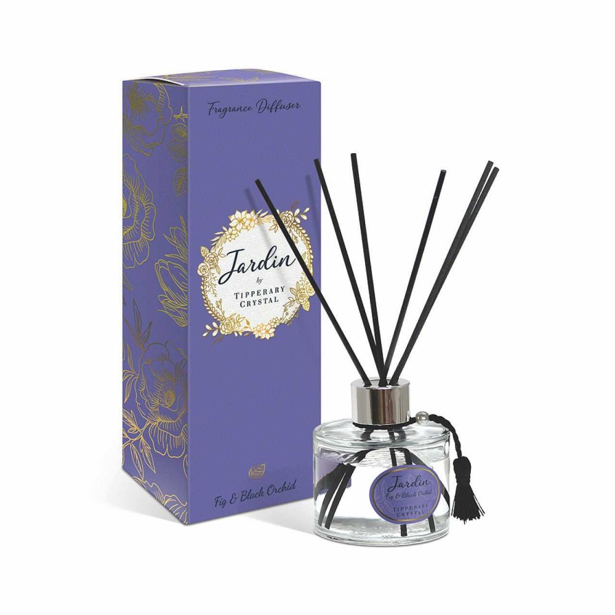 Homeware Tipperary Crystal Diffusers | Jardin Collection Diffuser - Fig & Black Orchid