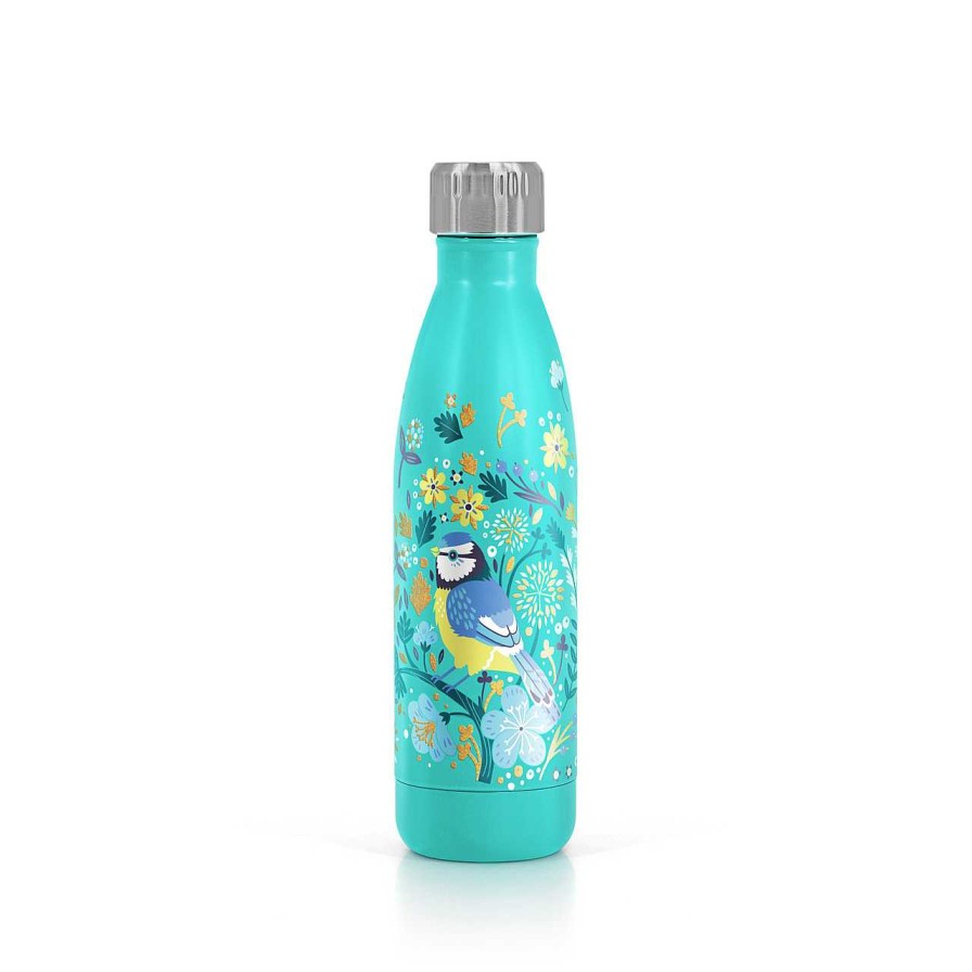 Homeware Tipperary Crystal Water Bottles | Birdy Metal Water Bottle - Blue Tit