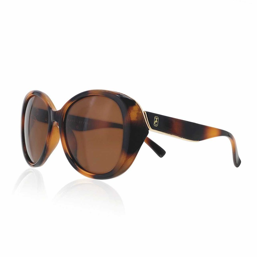 Handbags Tipperary Crystal | Azure Brown Sunglasses - Free Shipping