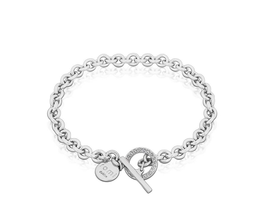 Jewellery Romi Dublin | Romi Silver Circle Chain Bracelet