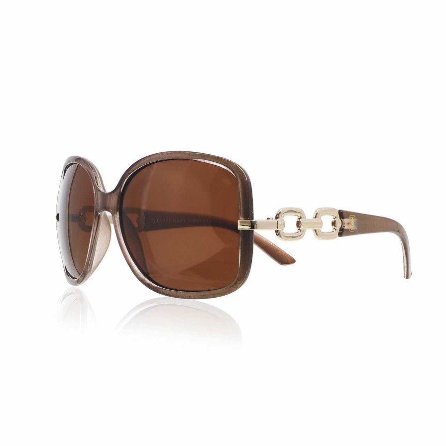 Handbags Tipperary Crystal | Cannes Brown Sunglasses - Free Shipping