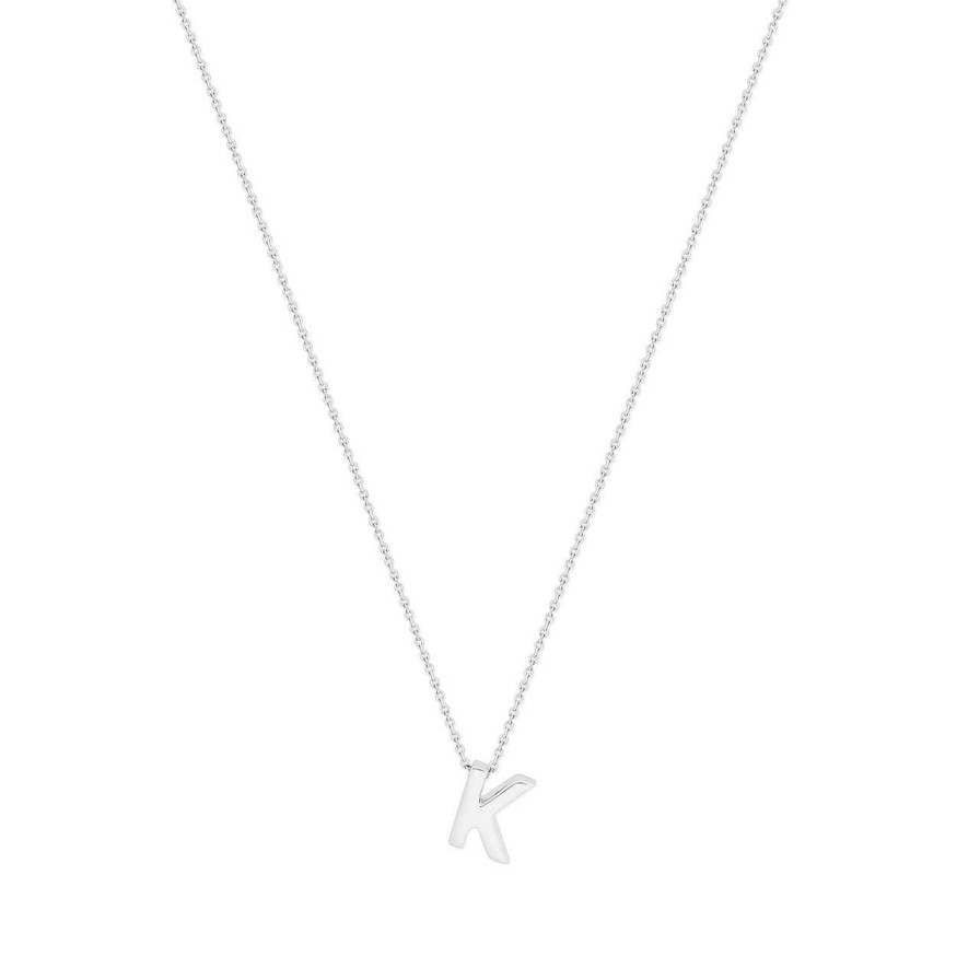 Jewellery Tipperary Crystal Diffusers | Sterling Silver Tipperary Letter "K" Pendant