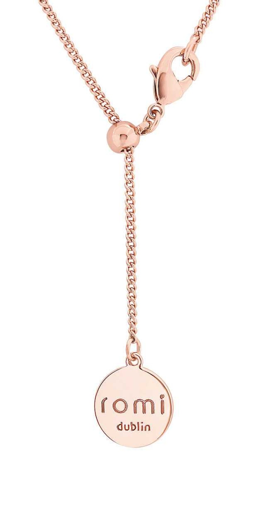 Jewellery Romi Dublin | Romi Rose Gold Pearl Cluster Pendant