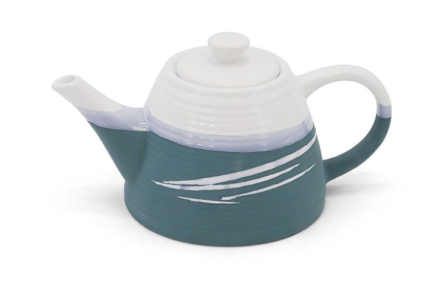 Homeware Paul Maloney Teapot | Paul Maloney Pottery Teal Tea Pot