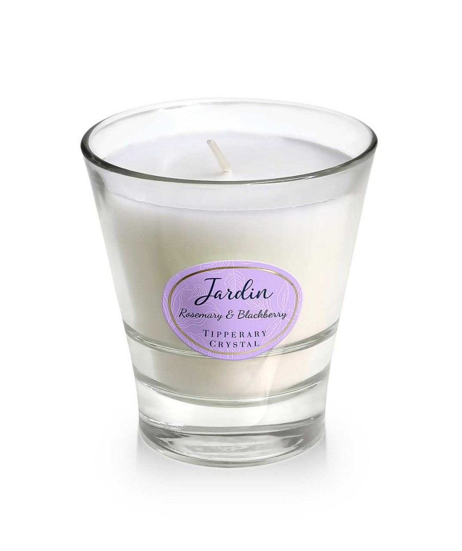 Homeware Tipperary Crystal Candles | Rosemary & Blackberry - Jardin Collection Candle