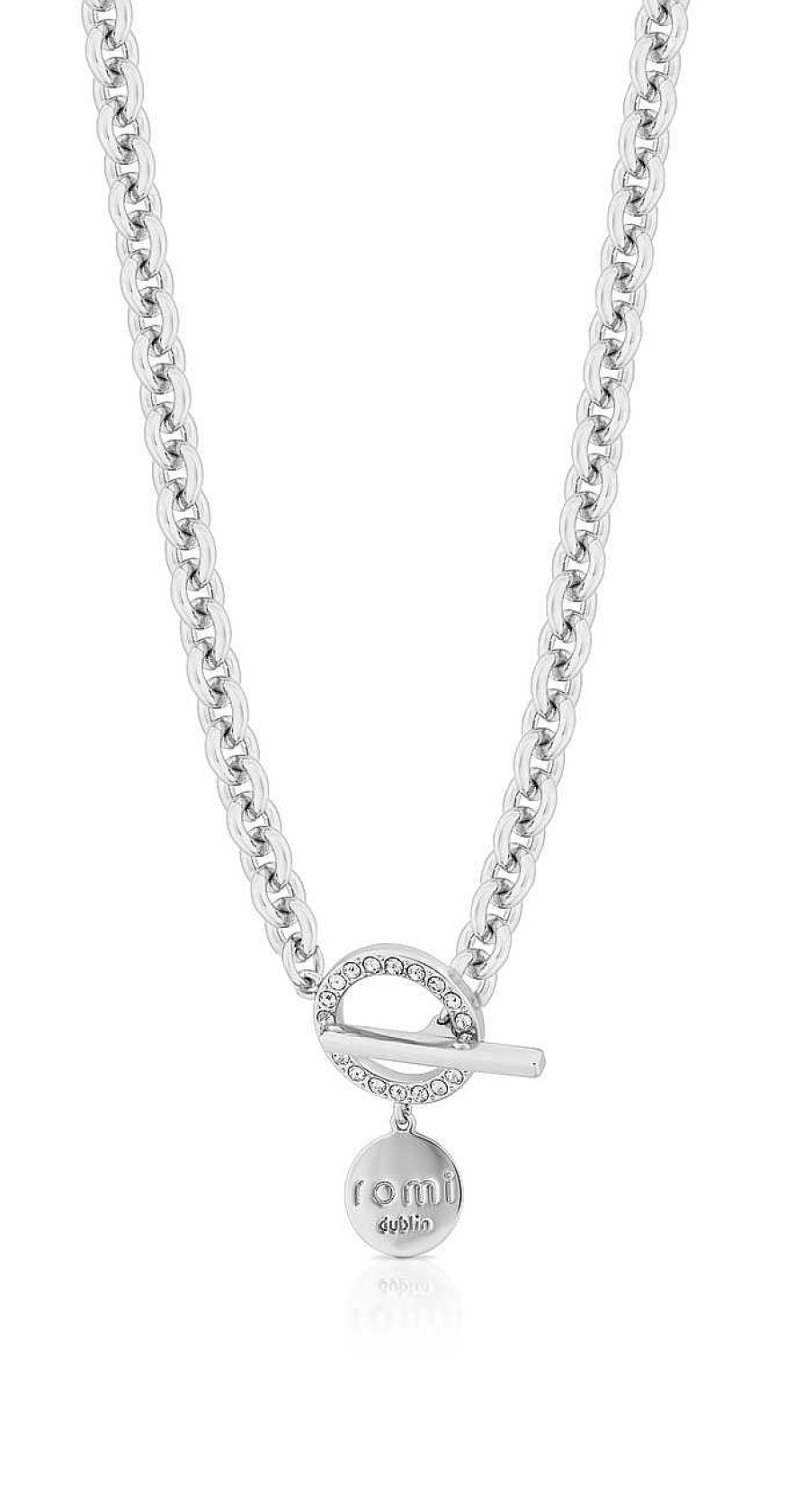 Jewellery Romi Dublin | Romi Silver Chain Bar Necklace