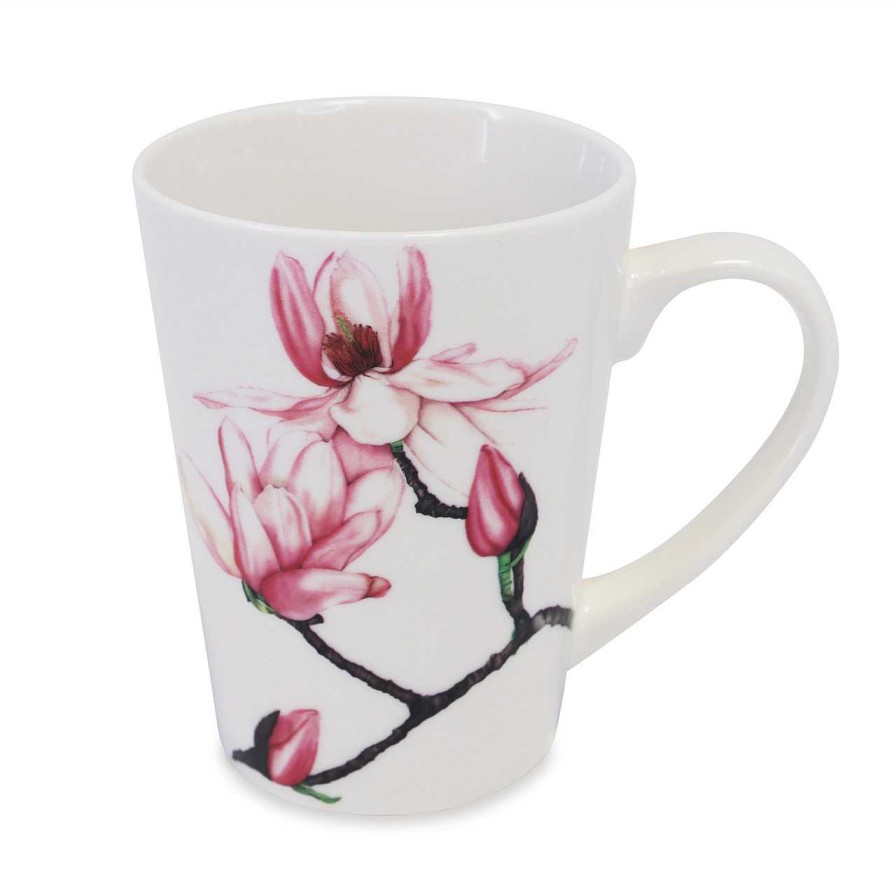 Homeware Tipperary Crystal Mugs | Botanical Studio Magnolia Mug