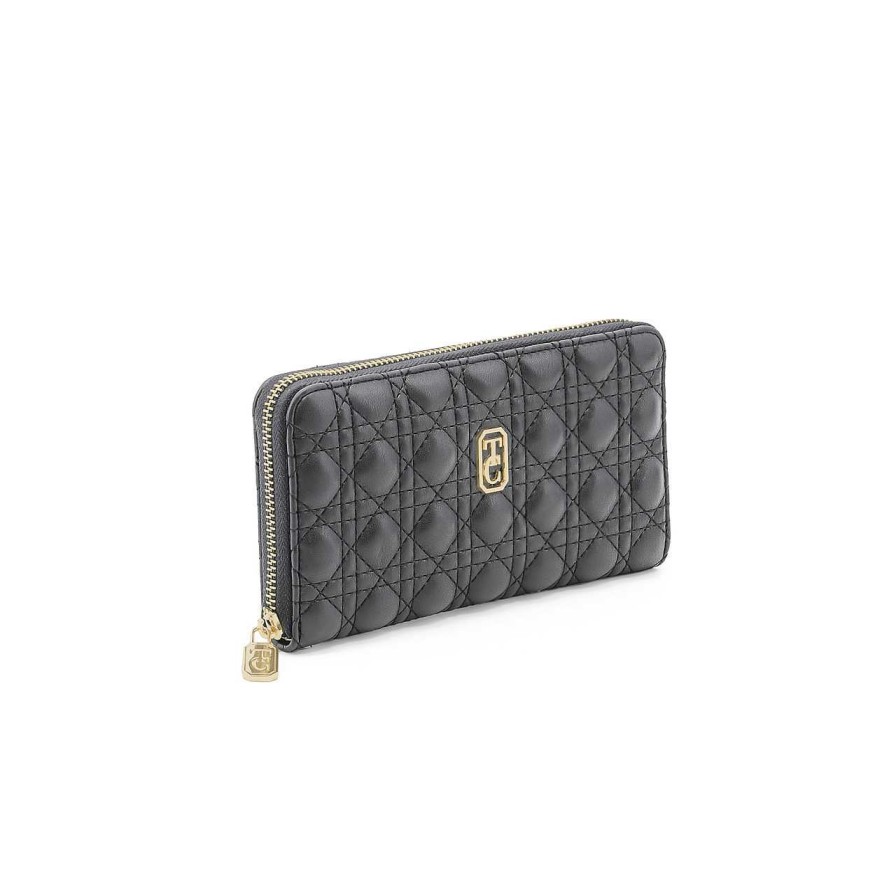 Handbags Tipperary Crystal Wallet | Genoa Wallet - Black