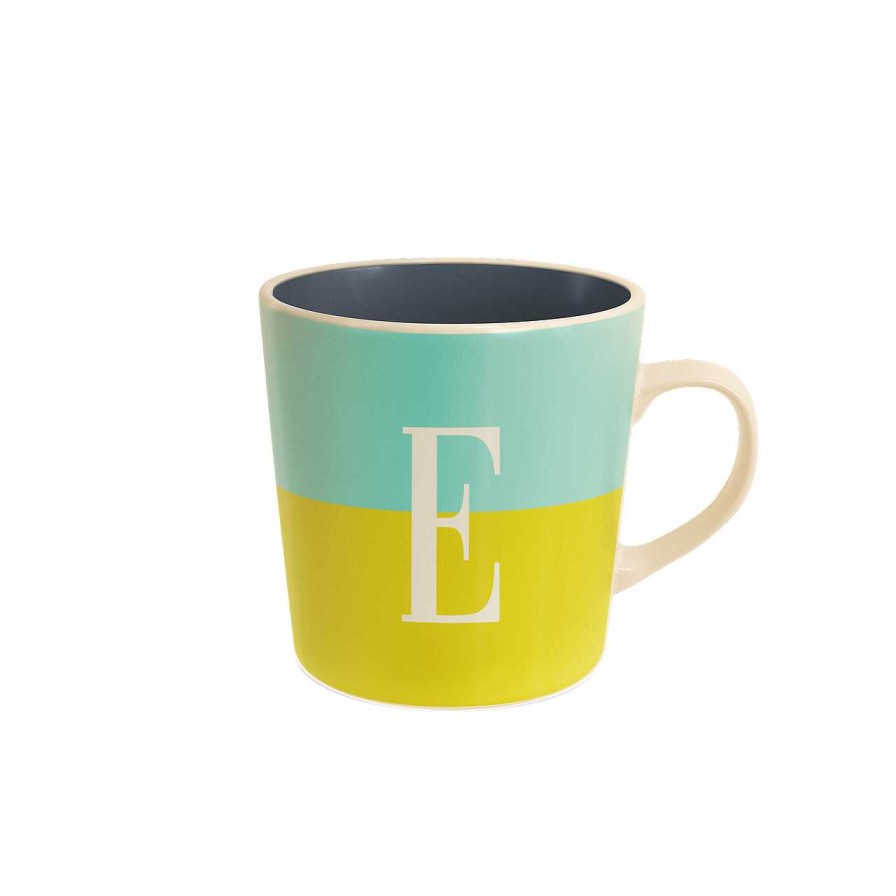 Homeware Tipperary Crystal Mugs | Tipperary Crystal Initial "E" Mug