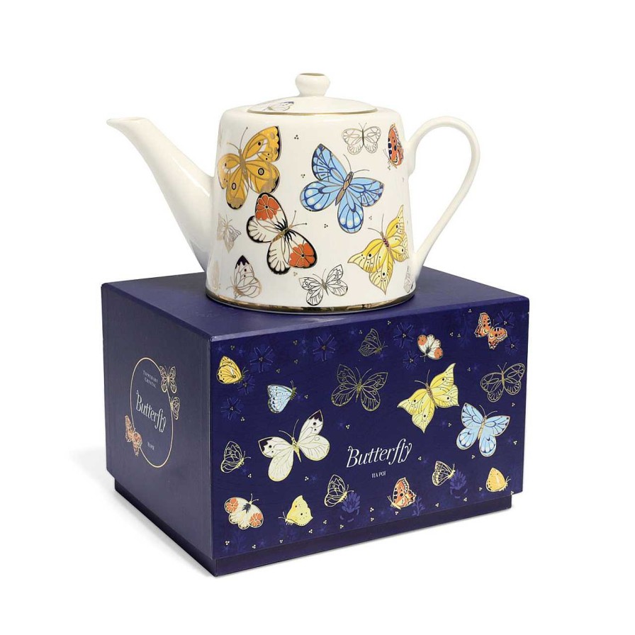 Homeware Butterfly Butter Dish | Butterfly Tea Pot