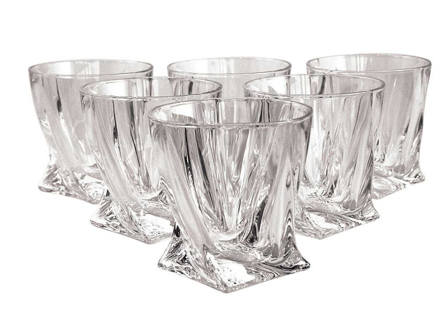 Homeware Tipperary Crystal Glass | Twist Tumbler Set 6