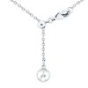 Jewellery Tipperary Crystal | Heart Pave Coin Silver Pendant