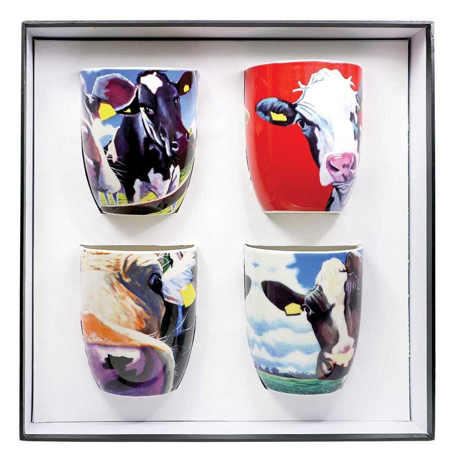 Homeware Eoin O Connor Oil | Eoin O Connor Set Of 4 Mugs