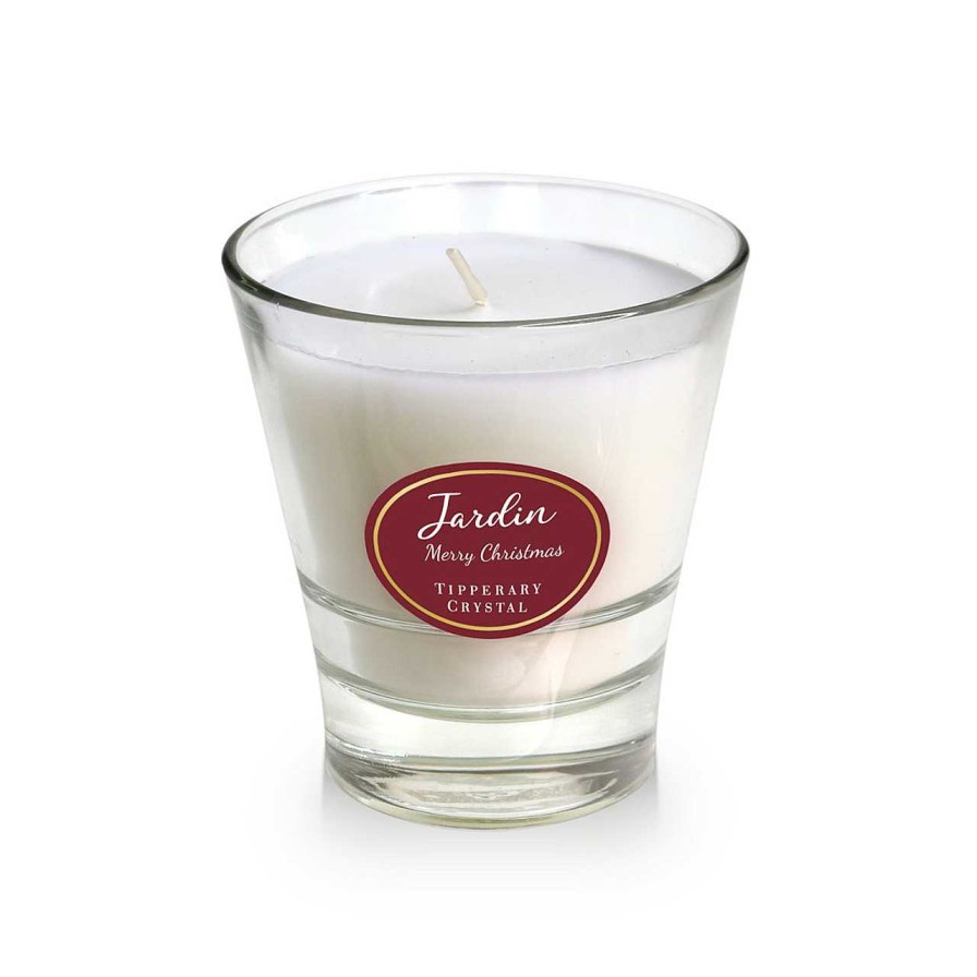 Homeware Tipperary Crystal Candles | Jardin Collection Christmas Candle - Merry Christmas